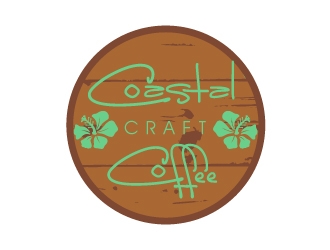 Coastal Craft Coffee logo design by desynergy