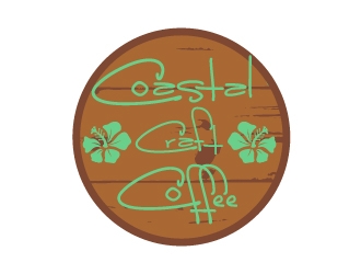 Coastal Craft Coffee logo design by desynergy