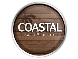Coastal Craft Coffee logo design by Compac