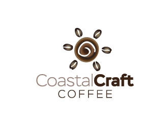 Coastal Craft Coffee logo design by Marianne