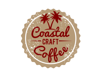 Coastal Craft Coffee logo design by serprimero
