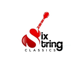 Six String Classics logo design by dewipadi