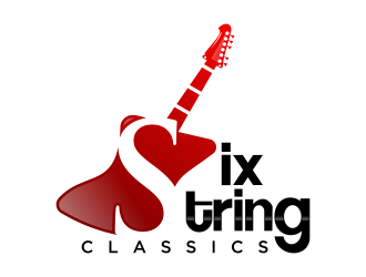 Six String Classics logo design by dewipadi