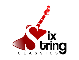 Six String Classics logo design by dewipadi
