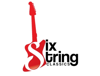 Six String Classics logo design by gogo