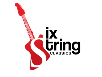 Six String Classics logo design by gogo