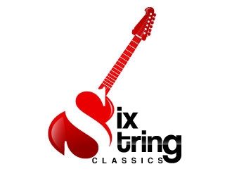 Six String Classics logo design by Suvendu