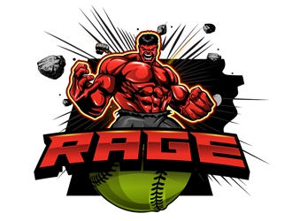 RAGE logo design by DreamLogoDesign