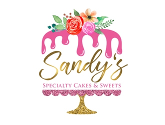Sandys Specialty Cakes & Sweets logo design by ingepro