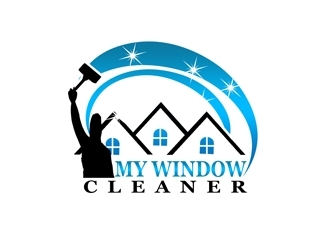 My Window Cleaner logo design by bougalla005