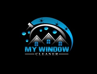 My Window Cleaner logo design by bougalla005