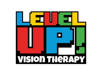 LEVEL UP! Vision Therapy logo design by nexgen
