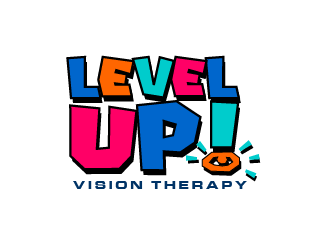 LEVEL UP! Vision Therapy logo design by SOLARFLARE