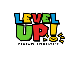 LEVEL UP! Vision Therapy logo design by SOLARFLARE