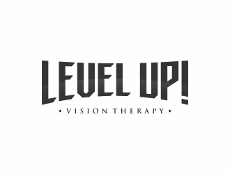 LEVEL UP! Vision Therapy logo design by GenttDesigns