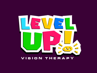 LEVEL UP! Vision Therapy logo design by SOLARFLARE