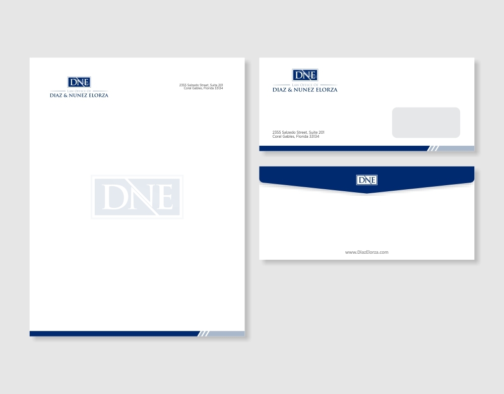 Law Office of Diaz & Nunez Elorza logo design by mletus