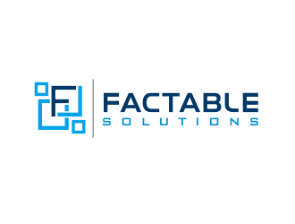 Factable Solutions logo design by kimora