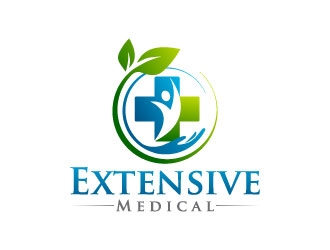 Extensive Medical logo design by J0s3Ph