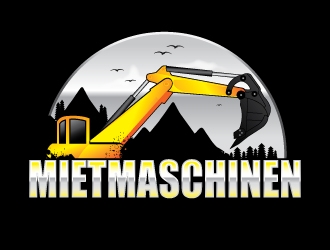 Mietmaschinen logo design by dshineart