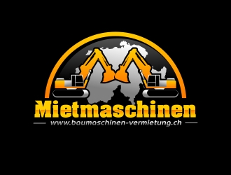 Mietmaschinen logo design by totoy07