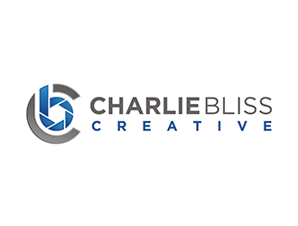 Charlie Bliss Creative logo design by logolady