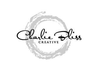 Charlie Bliss Creative logo design by Marianne