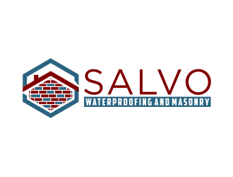 Salvo Waterproofing and Masonry  logo design by bricton
