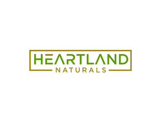 Heartland Naturals logo design by Kraken