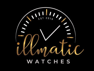 IllmaticWatches logo design by MonkDesign