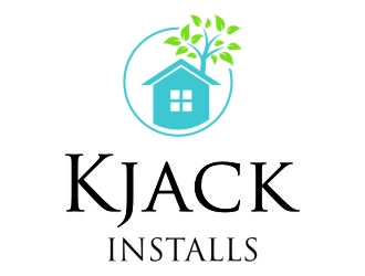 KJack Installs logo design by jetzu