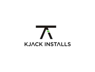 KJack Installs logo design by sheilavalencia