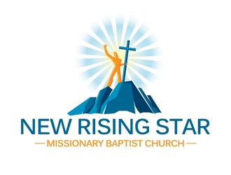 New Rising Star Missionary Baptist Church logo design by openyourmind
