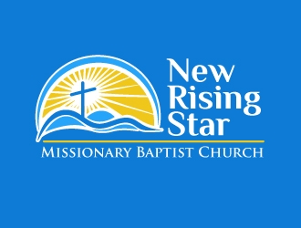 New Rising Star Missionary Baptist Church logo design by dondeekenz