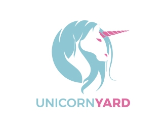 Unicorn Yard  / possible shorter name UY logo design by MarkindDesign