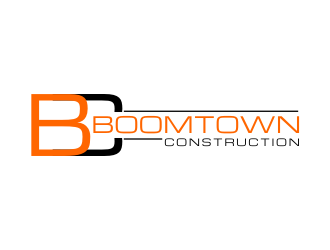 Boomtown Construction logo design by rgb1