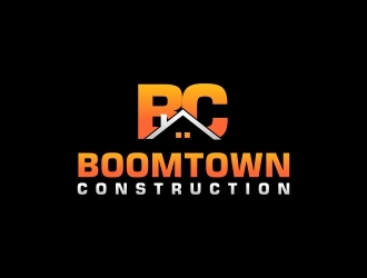 Boomtown Construction logo design by lj.creative