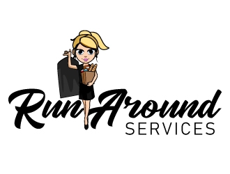 Run Around Services logo design by fries