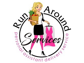 Run Around Services logo design by haze