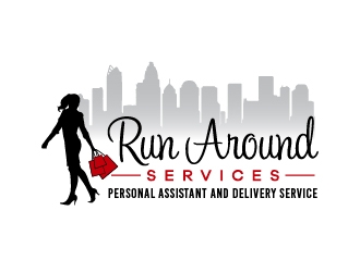 Run Around Services logo design by karjen