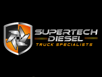 Supertech Diesel Truck Specialists logo design by THOR_