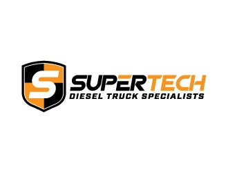 Supertech Diesel Truck Specialists logo design by jaize