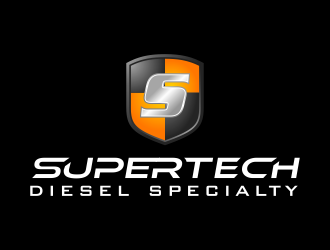 Supertech Diesel Truck Specialists logo design by ingepro