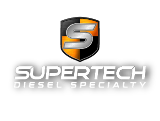 Supertech Diesel Truck Specialists logo design by axel182