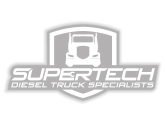 Supertech Diesel Truck Specialists logo design by MUSANG