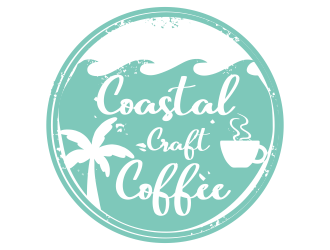Coastal Craft Coffee logo design by YONK
