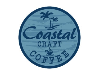 Coastal Craft Coffee logo design by J0s3Ph