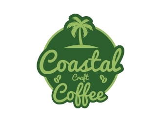 Coastal Craft Coffee logo design by Webphixo