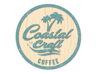 Coastal Craft Coffee logo design by emberdezign