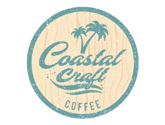 Coastal Craft Coffee logo design by emberdezign